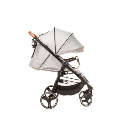 4Baby Stinger - wózek spacerowy | Melange Light Grey - 3